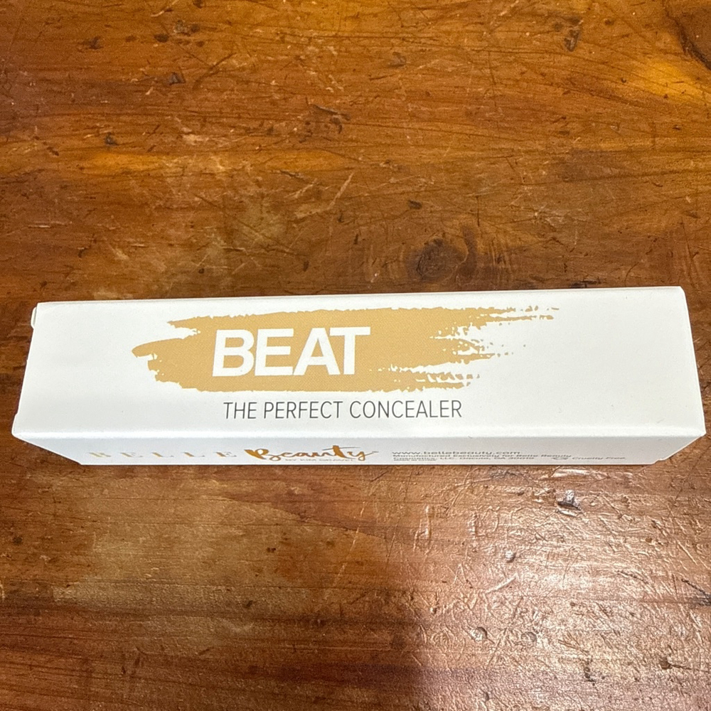 Beat Concealer in Medium Tan from Belle Beauty by Kim Gravel